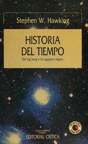 Stephen Hawking: Historia del tiempo (Spanish language, 1988, Editorial Crítica)