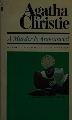 Agatha Christie: A Murder Is Announced (1970, Pocket Books)