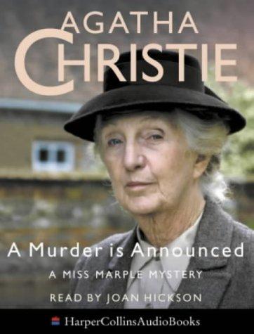 Agatha Christie: A Murder Is Announced (AudiobookFormat, HarperCollins Audio)