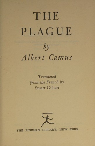 Albert Camus: The Plague (1948, Modern Library)